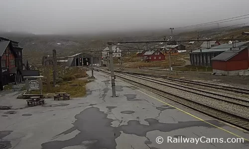 Finse railway station in Norway